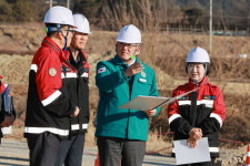 예천군 신도시 교통 숨통 튼다…신도청외곽도로 공정 점검