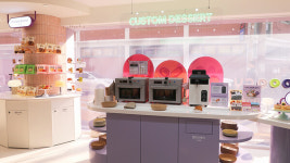 [르포] 휘핑크림도, 초코도 내맘대로…CU, 성수에 디저트 특화점