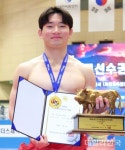 대구대 김대경, 전국씨름선수권대회 개인전 경장급 우승