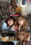 더태티서 티파니, 공항패션 벗고 민낯의 기내패션 공개