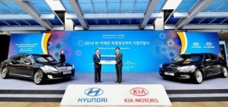 아세안 10개국 정상, 현대 에쿠스-기아 K9 탄다