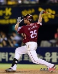 '스나이더 결승 투런' 넥센, 삼성 상대로 3-2 역전승