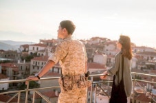 태양의 후예 12회, 송송커플의 종탑키스 촬영지는? 그리스 아라호바