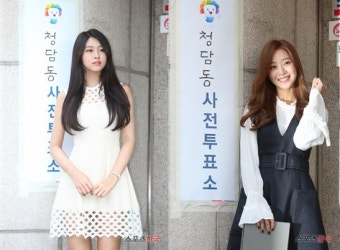 사전투표 장소 찾기는 어디서? 사전투표소 물들인 설현·조보아 미모 보니…