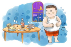 밤마다 찾아오는 야식증후군… 천연 원료 쉐이크로 건강하게