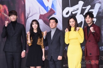 윤균상·채수빈·김상중·이하늬·김지석 '역적 파이팅'