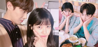 '아버지가 이상해' 정소민이준, 알콩달콩 인증샷 눈길 