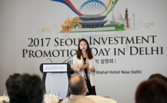  메이트코퍼레이션 인도 투자유치설명회에 박원순 서울시장과 동행 