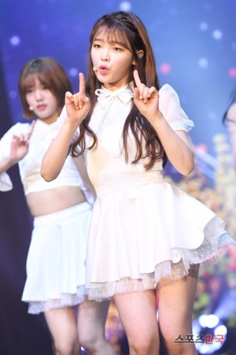 오마이걸 승희, 홀쭉해진 볼살