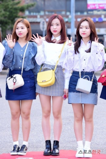 에이프릴 김채원·진솔·예나, 톡톡 튀는 귀여움