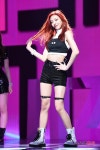 있지(ITZY) 유나, 와인빛 머리색