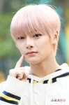스트레이 키즈 아이엔, 청순 핑크 (뮤직뱅크 출근길)