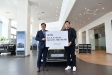 태안모터스, 최지만 선수에게 의전 차량으로 ‘아우디 A6 40 TDI 프리미엄’ 제공