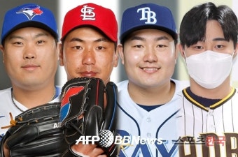 류현진-최지만 19경기, 김광현-김하성 6경기…코리안 메이저리거 맞대결 언제?
