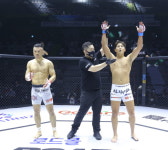 맞짱의 신 우승자 박승모, 소방관파이터 신동국에 25초만에 KO승[로드FC]