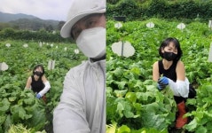 이주노, 23살 연하 아내와 주말농장 데이트…벌써 결혼 11년차