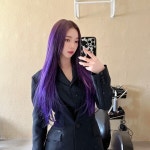 에스파 카리나, 신비로운 보라색 헤어도 찰떡 소화한 '만찢' 미모