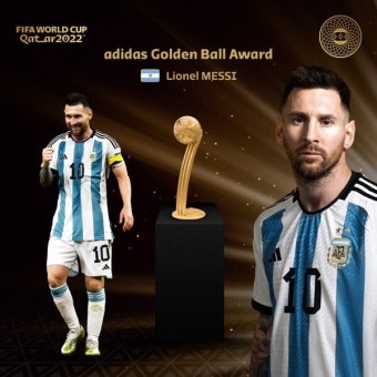 월드컵 MVP 골든볼은 메시… 2·3위 실버볼·브론즈볼은 누구?[월드컵 수상]