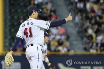 베테랑 같은 영건… 두산 김동주, 7이닝 무실점 'QS+'
