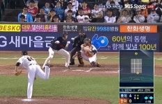 데뷔 첫홈런-스퀴즈-3안타… 롯데 김민석, 재능 증명했다[스한 이슈人]