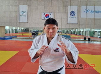 유도 '최중량급 간판' 김민종, 도쿄 그랜드슬램 은메달 쾌거