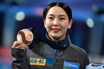 '쾌거' 김수지, 세계선수권 다이빙 여자 3m 스프링보드 동메달 획득