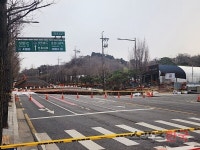 강동구 지반 침하는 터널 상부가 무너진 것…부실공사 가능성 대두