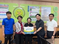 축구 유망주들의 숨은 조력자…해온한의원, 서울대동초 축구부에 발전기금 기탁