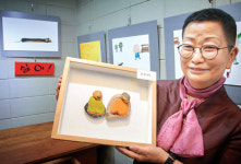 동화로 풀어놓은 동심, 돌 위에서도 방긋!