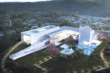 전시실 가득 자연광이