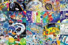 우주 꿈 담은 초등학생 그림, 내년 4월 ISS 간다