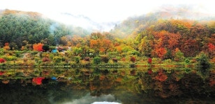 한폭의 수채화!···