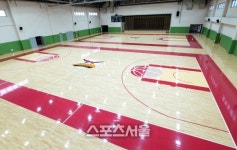 [SS포토]LG 세이커스의 초대형 연습장, 코트가 두 개나!