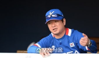 [SS포토]아시안게임 야구 대표팀의 류중일 감독