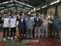 인천 전자랜드 모기업 고려제강 방문