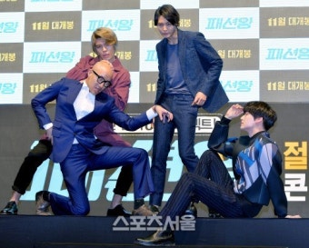 [SS포토] '패션왕' 주원-안재현-홍석천-김성오 '하이패션의 진수'