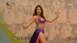 인간의 조건 정다은, 밸리댄스로 다져진 몸매 보니 후끈!