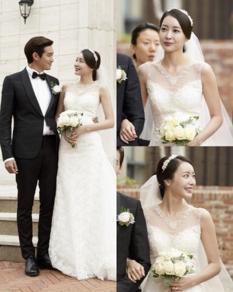'미녀의 탄생' 왕지혜, 한예슬도 긴장할 매력적 웨딩드레스 차림 눈길