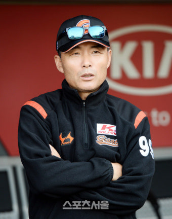 [SS포토]롯데 이종운 감독, KIA와 첫 경기라 기대 되는데