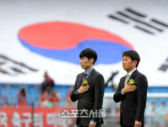 [SS포토] 레전드 박지성, 대한민국 축구의 영원한 심장이여...
