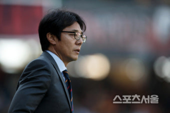 '허망한 무승부' 포항 황선홍 감독 