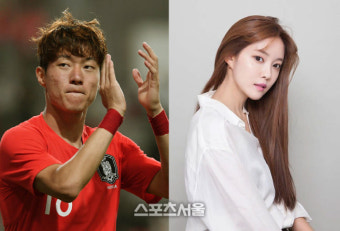 '티아라' 효민 축구스타 황의조, 열애설...3개월째 '장거리 연애' 중