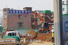 [카메라고발] 구월지구 우수저류시설 공사장 비산먼지 관리 엉망...까맣게 모른 남동구