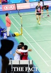 [TF포토] 유연성-이용대, 고개숙인 세계랭킹 1위