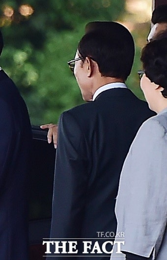 [TF포토] 아들 결혼식 마친 이명박 전 대통령