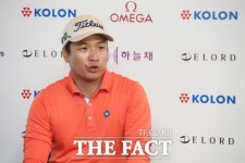[코오롱 한국오픈 2R] '8년 우승 갈증' 강지만 "우정힐스, 누구보다 잘 안다"
