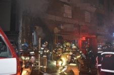 장안동, 성인오락실 방화 추정 화재…11명 부상