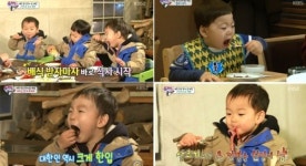 슈퍼맨이돌아왔다 삼둥이의 먹방 퍼레이드 처음부터 지금까지