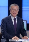 [TF포토] 밝게 웃는 문재인 당대표 후보