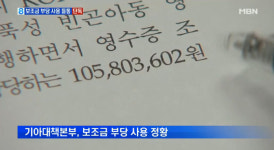 기아대책본부 파견 선교사, 정부 지원금 부당 사용